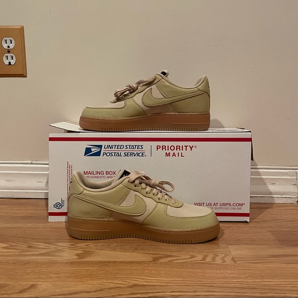 Air Force 1 Low Gore-Tex Sail/Tan/Gum Size 10 Deadstock new without box DS - Picture 4 of 7